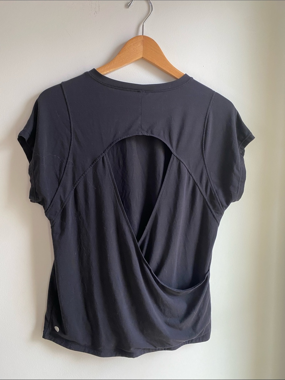 Zella Open-Back Short Sleeve Top